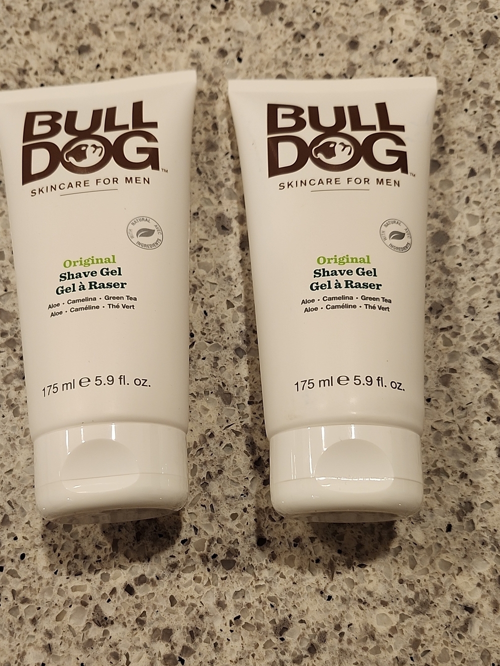 Bulldog Original Shave Gel - White Pack Of 2